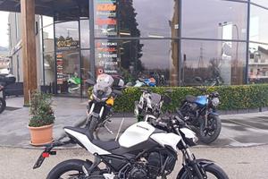 Kawasaki Z 650 Pearl Blizzard White