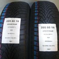 2 GOMME 205 60 16 GOODYEAR A1827