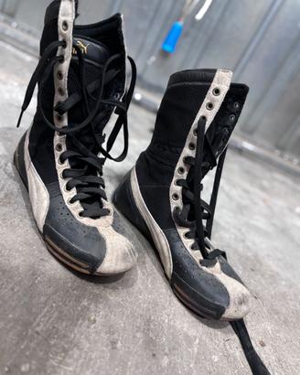 Sneakers Vintage Puma Schattenboxen -Stile Boxe 38