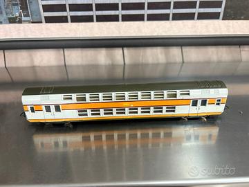 Carrozza 2 piani SNCF lima anni 80