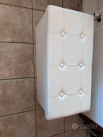 Pouf contenitore coppia