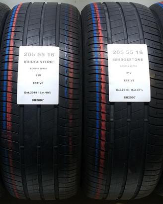 4 GOMME 205 55 16 BRIDGESTONE BR2007