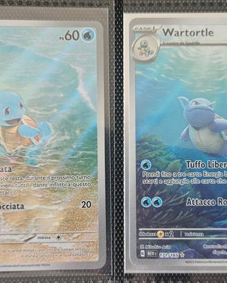 Pokemon 151 - Squirtle e Wartortle ITA