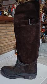 Stivali invernali scamosciati