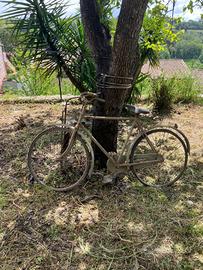 bicicletta anni 50 da restaurare