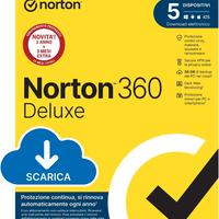 Norton 360 Deluxe 2024 - 5 dispositivi - 15 mesi