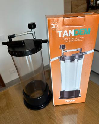 Portafiltro tandem e filtro inox Tenco