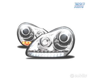 FARI PER PORSCHE CAYENNE 03-07 LUCE DIURNA XENON F