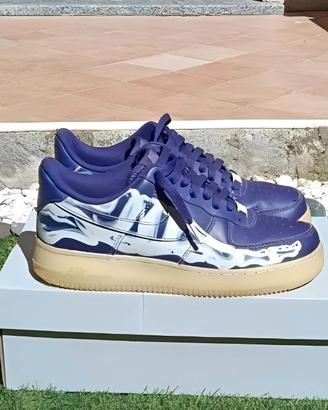 air force skeleton purple 
