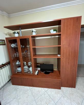 Cucina e libreria