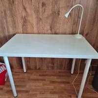 Scrivania Ikea LINNMON ADILS bianca