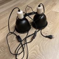 Lampada doppia per rettili