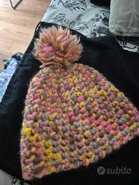 Cappello in lana melange