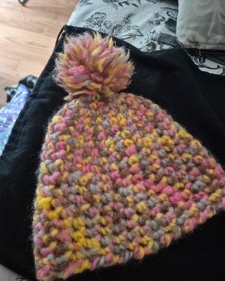 Cappello in lana melange