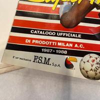 catalogo merchandising Milan 1988