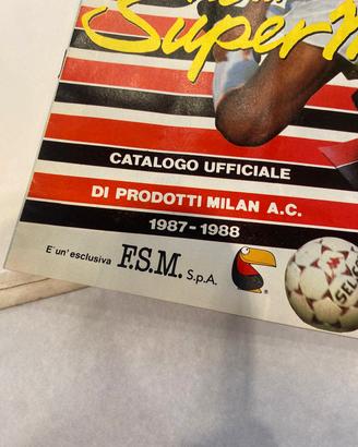 catalogo merchandising Milan 1988