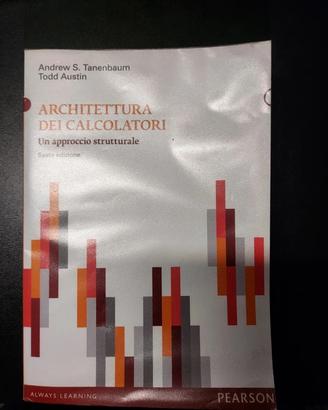 Architettura dei calcolatori. Un approccio struttu