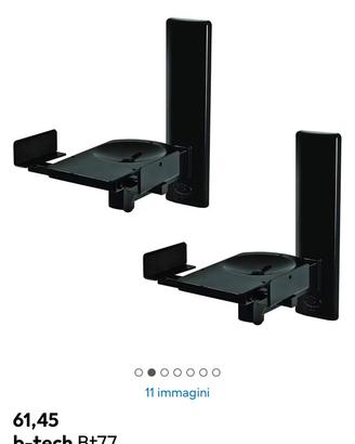 Staffe da parete per casse e monitor da studio