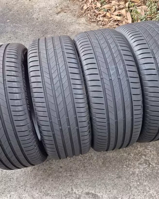 4 gomme BRIDGESTONE 235/55/18 COME NUOVE DOT25