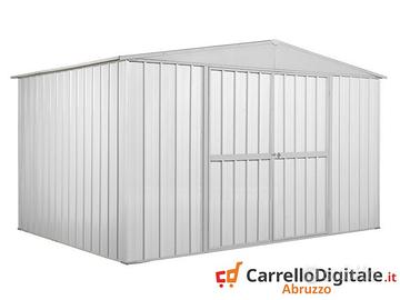 Box in lamiera di Acciaio 360x260cm 9mq bianco