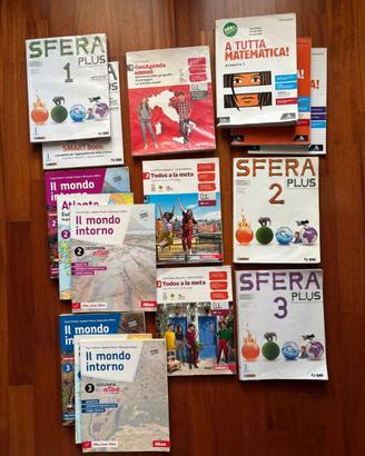 Libri scuole medie vari anni