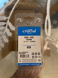 RAM DDR4 Corsair 8GB – Notebook, 2400MHz