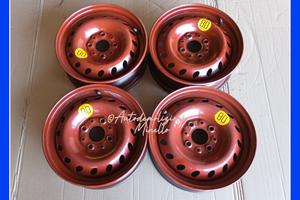 Cerchi in ferro 4,5 x 13 per FIAT Seicento 98-07
