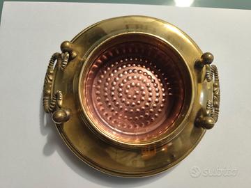 Posacenere Vintage  Rame ed Ottone 
