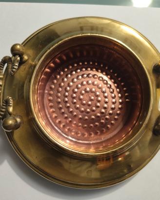 Posacenere Vintage  Rame ed Ottone 