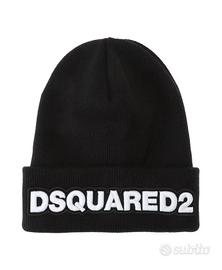 Cappello in Lana Dsquared2 con logo ricamato