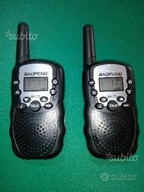 Coppia di radiotrasmittente baofeng uhf