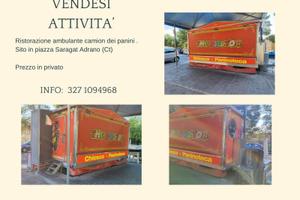 Rimorchio camion dei panini