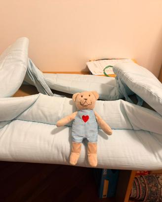 Set nascita riduttore lettino + È nato un bimbo