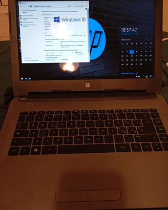 PC portatile HP Intel Celeron N3050