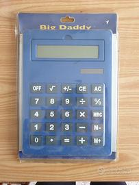 Big Daddy solar powered calcolatrice gigante 