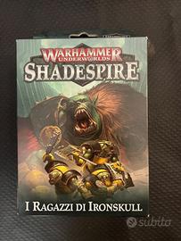WH Underworlds Shadespire I ragazzi di Ironskull