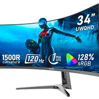 Monitor + braccio da scrivania in bundle -