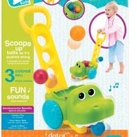 Infantino coccodrillo lanciapalline - gioco 1-3 an