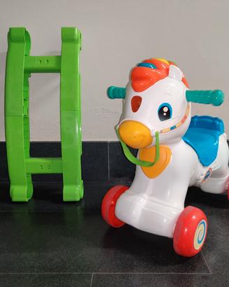 Cavallo a dondolo - primi passi