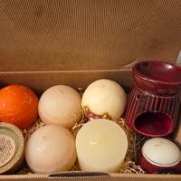 Lotto candele varie forme THUN e bruciatore essenz