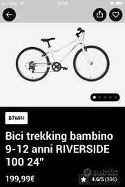 Bici 24" NUOVA