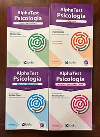 AlphaTest Psicologia – Kit completo 4 libri