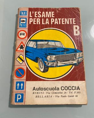 Libro per la Scuola guida anno 1973