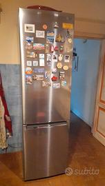 Frigo accia LG fuori incasso NO Frost classe a+++