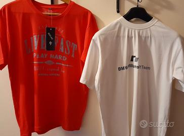 Due T-shirt uomo vintage da collezione