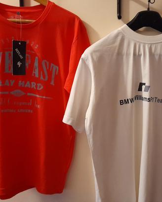 Due T-shirt uomo vintage da collezione