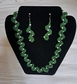 parure, Collana e orecchini 