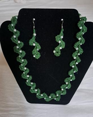 parure, Collana e orecchini 