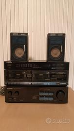 IMPIANTO HI-FI VINTAGE PIONEER ANNI ’80 + 2 casse
