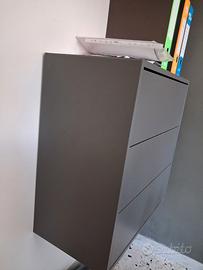 Mobile a 3 cassetti sospeso EKET IKEA 70x35x70 cm